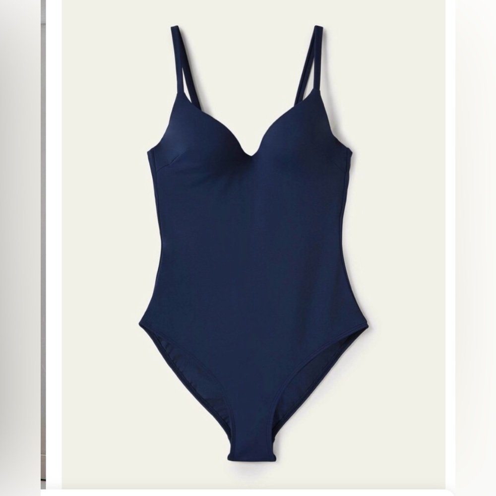 NWT Boden Sweetheart Cup Size Swimsuit. Navy 34DD D23 - Picture 2 of 7